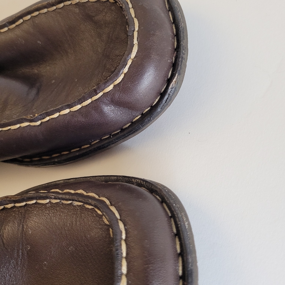 Men's Born Leather Loafer Slip-on Shoes size 10.5  (44.5) - Picture 5 of 12